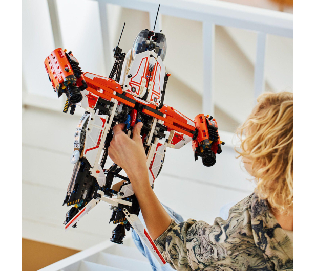 LEGO Technic 42181 Transportowy statek kosmiczny VTOL LT81 - 1220590 - zdjęcie 10